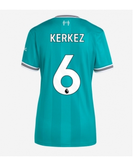 Billige Fotballdrakt Liverpool Milos Kerkez #6 Replika Tredjedrakt Dame 2025-26 Kortermet Billige Fotballdrakt Liverpool Milos Kerkez #6 Replika Tredjedrakt Dame 2025-26 Kortermet
